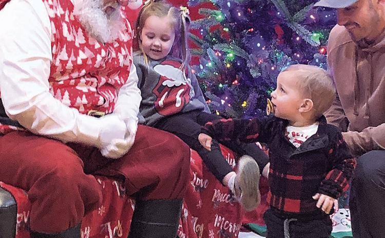 Santa made a visit to Table Rock