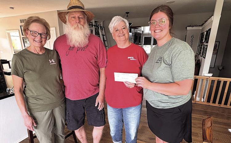 Tomek family donation to DuBois ZCBJ