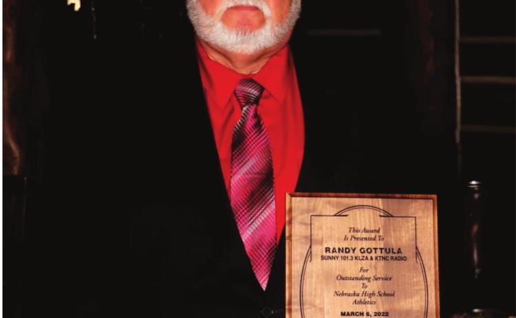 Gottula Receives Outstanding Service Award