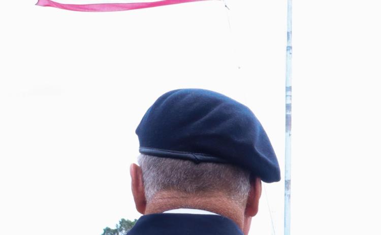 Windy day for Pawnee City Memorial Day service