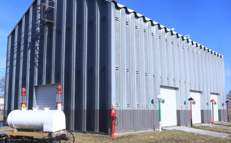 Jeff McClintock bought the old elevator and had Gyhra Construction take it down. He leveled the ground himself and Eric Gyhra seeded it for him. He is using the remaining shed for storage.