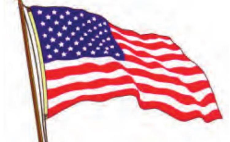 Cemetery flags
