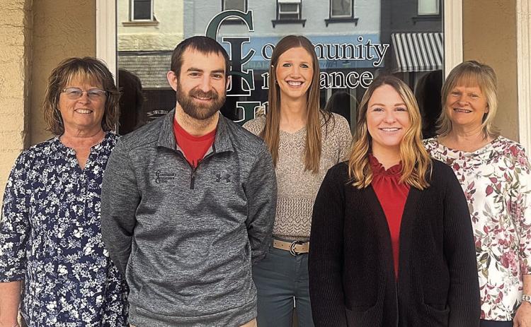 Pictured: Nanette Smith, Connor Barr, Janae Frazee, Shelby Barnes, and Janet Hinrichsen