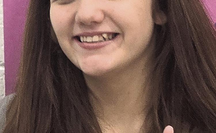 Lillian Gray delegate to Cornhusker Girls State
