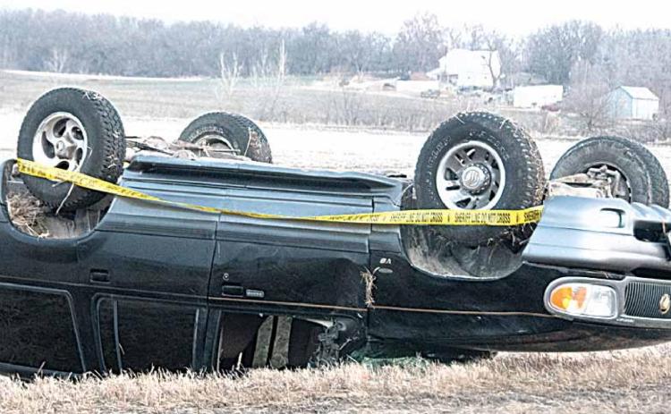 Rollover accident near Table Rock