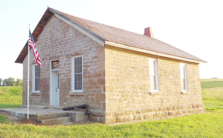 The Rock School, built by local men in 1873