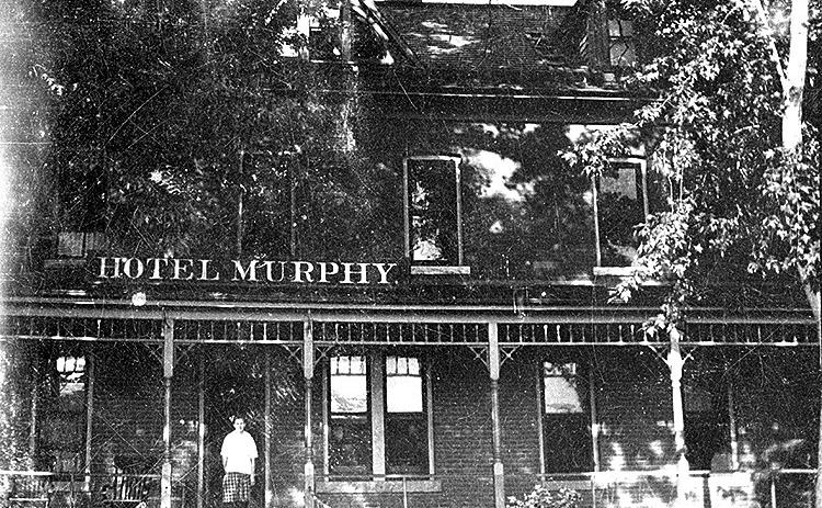 The Hotel Murphy, shared by Nancy Quackenbush, daughter of Ruby Shepherd McAlpine. Circa 19161920