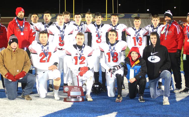 CLASS D6 STATE FOOOTBALL RUNNER-UP –
