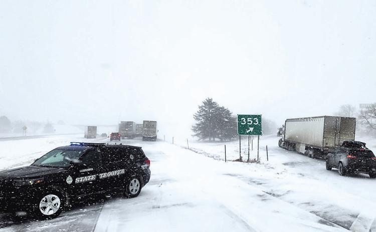 I-80 Closure on December 25, 2023
