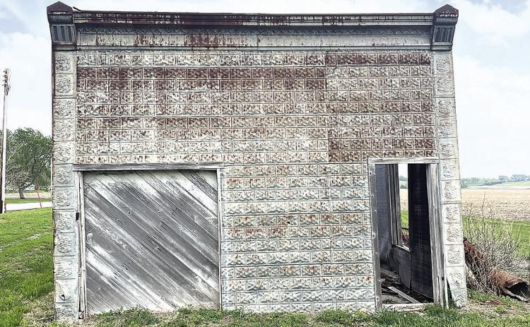 The Steinauer fire house before restoration Photo courtesy of Mary Wagner