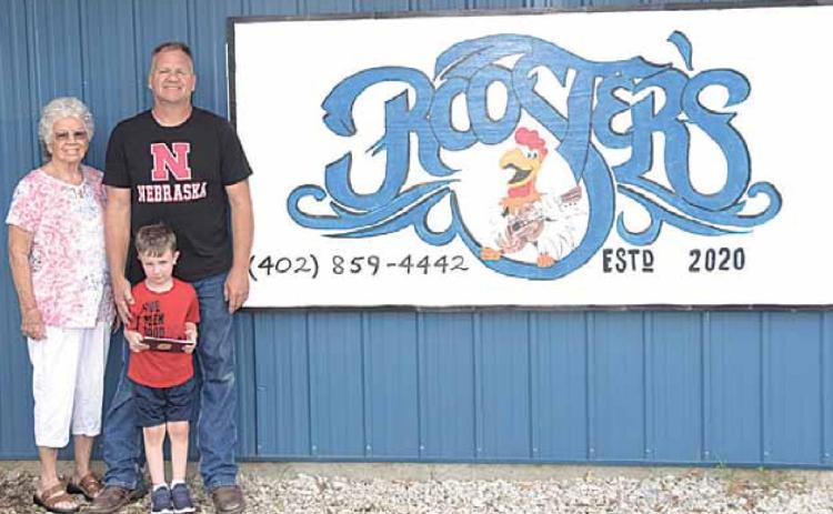 Pictured are Art Ross and his mother Kathy and his son Colton. Ray Kappel/Republican