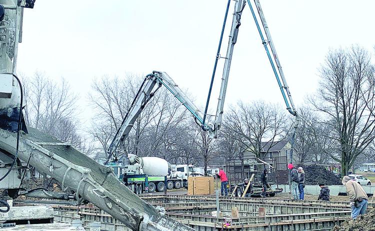 Foundations Poured