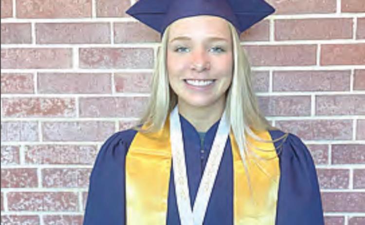 Co-Salutatorian for the HTRS Class of 2021, Katilyn Glathar