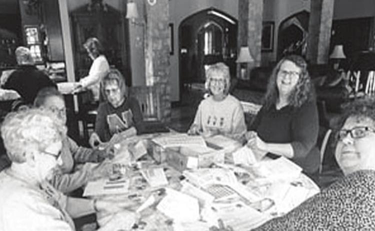 Janice Oehm, Jackie Flider, Jan Buchholz, Karen Wenzbauer, Suzanne Ellis, and Sherry Winkinhofer.