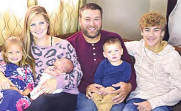 Danielle Pfister and family