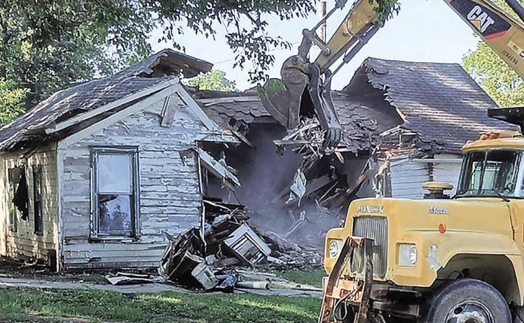 The former Roy Chazau house