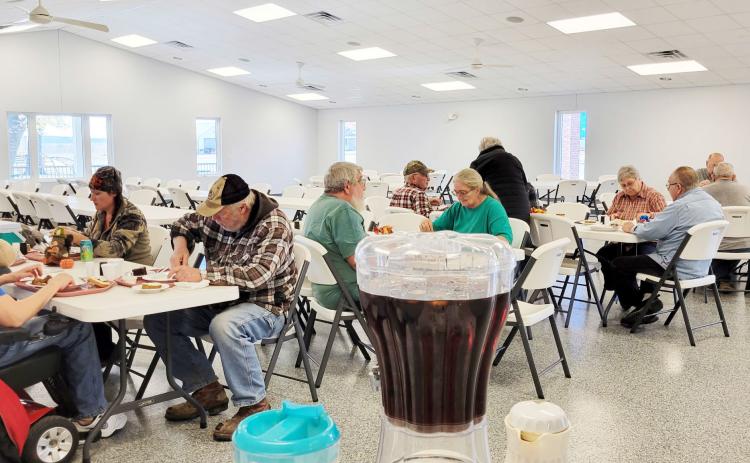 Photo Submitted by Elaine Mullins “Let’s do lunch” was provided by the Women of the DuBois Methodist Church. It was a fundraiser for the church. We served barbequed meatballs, baked potatoes, green beans, bread, and a large assortment of desserts. It provided a noon meal and a chance to enjoy our neighbors.