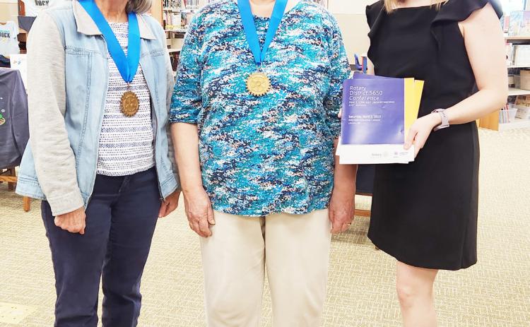 Rotary Award to Local Ladies