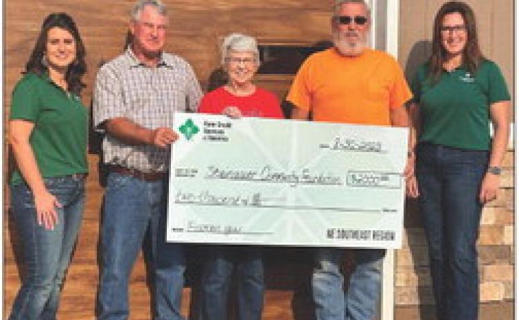 Steinauer Community Foundation Receives A $2,000 Grant for New Fire Gear