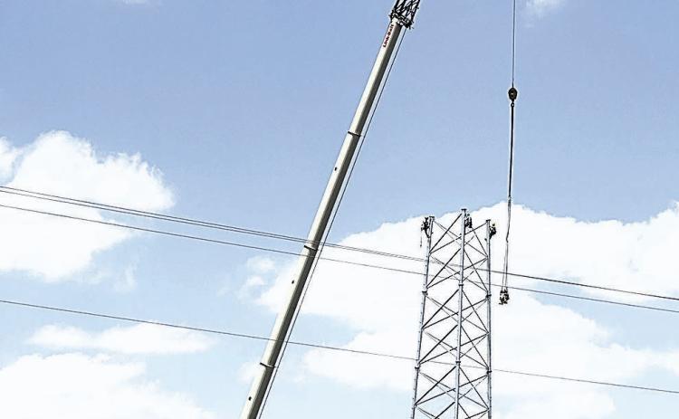 I caught this shot on the way to Beatrice May 14, 2025. I thought it was unique to capture a photo with 3(!!!) fellas so high up the tower! It was fun to zoom in and see that, indeed, they were men up there. (Or I guess there could be women up there as well). It’s not that zoomed in. Hee hee hee.