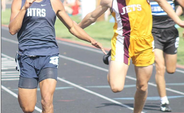 Things heat up at Class D-1 District Track Meet