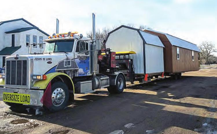Mid-America Structures ready to ship an order out.