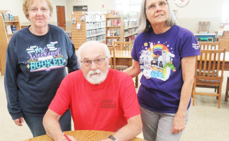 Pawnee City Mayor, Charlie Hatfield signed a Proclamation to recognize April 23-29 as National Library Week. Lola Seitz Library Director and Linda Bowman President of the Library Board would like you to---Stop in @ your Pawnee City Public Library for fun activities all week long.