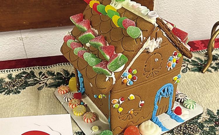 Gingerbread House second place Chase Kosiski