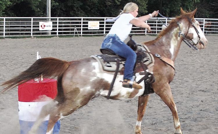 DeLayne Currie, Champion Flag Race, Senior