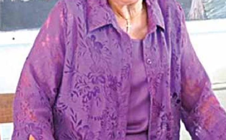 Bernice Marfice Kopetzky, taken at the Maple Grove Country School Museum by Susan Fineman.