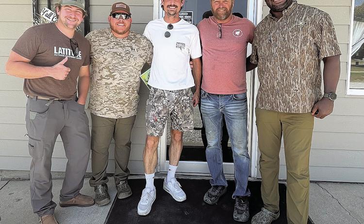 Left to Right: Joey Pavlovicz, Michael Carraher, Alex Chopp, Joe Norman and Carvin Nash