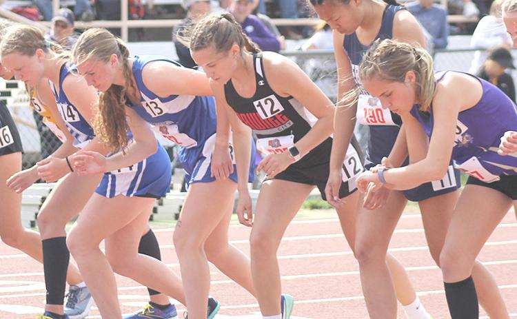 Sights at the State Track Meet