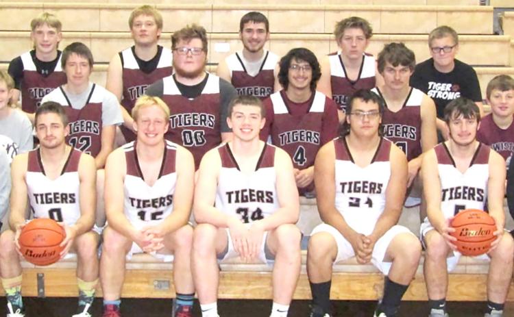 Members of the 2020-21 Lewiston Boys’ Basketball Team are front, from left: Assistant Coach Kohlton Gabehart, Zach Robinson, Jonathan Janssen, Hayden Christen, Cayd Wilgers, Mathew Barker, Head Coach Kyle Asche. Second row: Student Manager Grady Weyers, Johnathan Burgett, Shawn Salts, Abel Gonzalez, Jaden McHenry, Student Manager Brock Janssen. Back row: Tristen Ray, Jaxon Janssen, Brady Bledsaw, Ty Arena, Student Manager Everett Bohling. Not pictured: Ethan Horne, Caleb Rule.