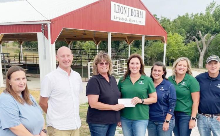 Pawnee County Fair Foundation receives a $10,000