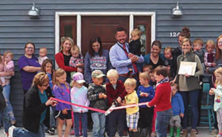 Sweet Second Home Child Care ribbon cutting