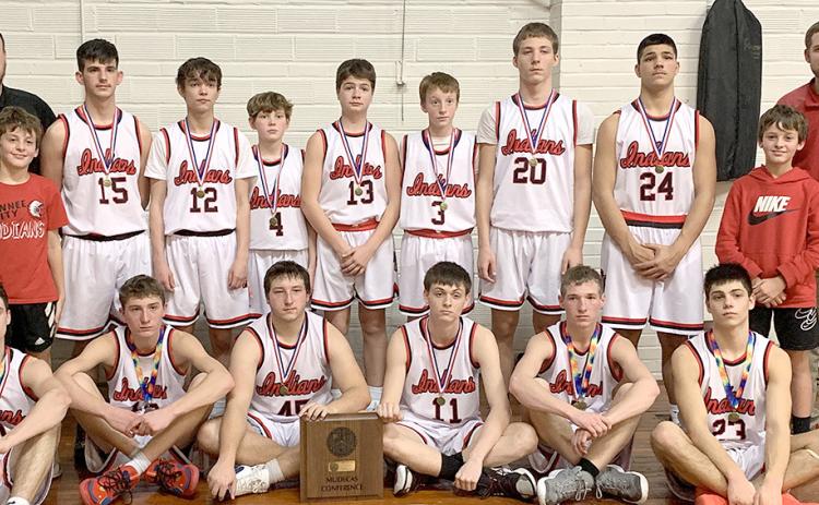 Pawnee City boys Win MUDECAS Division B Championship!