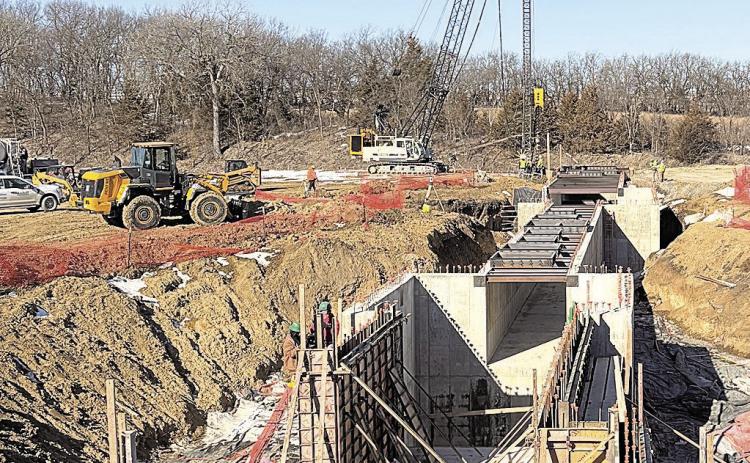 Farmers Cooperative Grain Rail Terminal Construction Continues