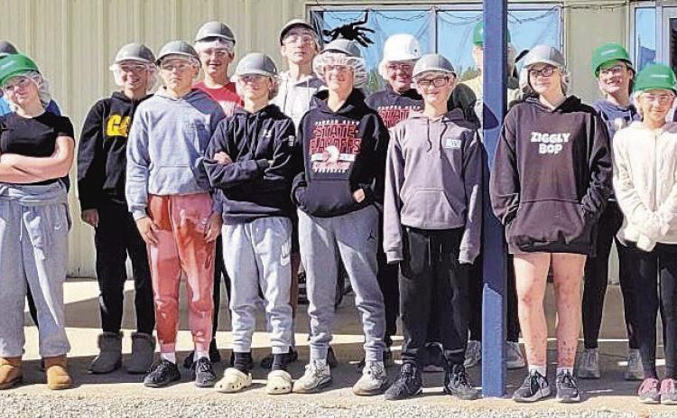 Alphia Hosts Pawnee City Eight Graders for Manufacturing Month