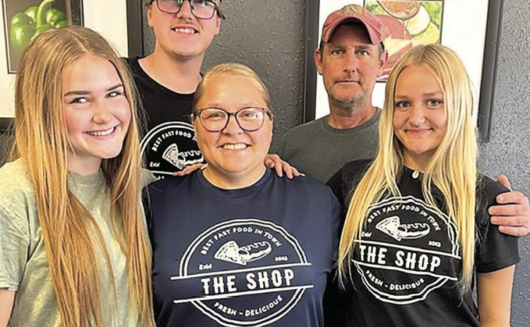 Left to Right; Emma Meints, Mason Ladman, Bobbie Meints, Arlan Meints and Anna Meints