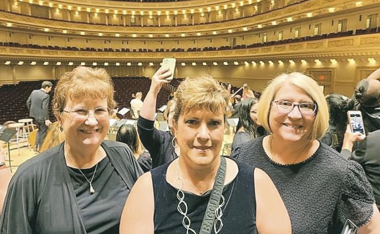 Area musicians joined Omaha Covenant Presbyterian Church Choir to sing in a Carnegie Hall Performance