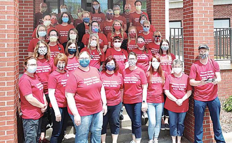 Hats off to the Pawnee County Memorial Hospital/Clinic
