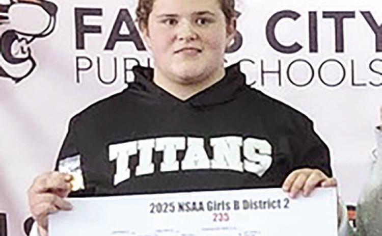 Ava Grimes qualifies for State Meet