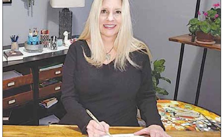 Sherri Eichenberger is another talented artist from Pawnee City.