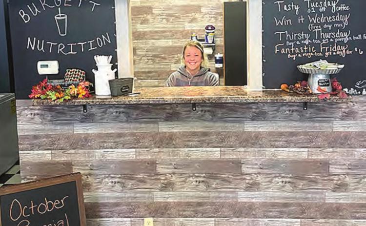 Amber Burgett has created a hit locally with Burgett Nutrition.