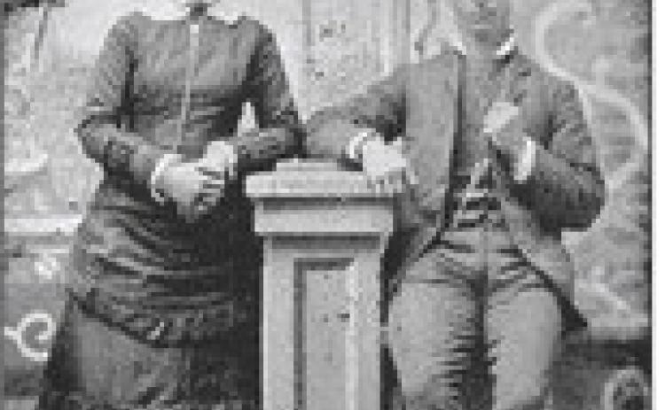 Above: Catherine & Rev. Zenas