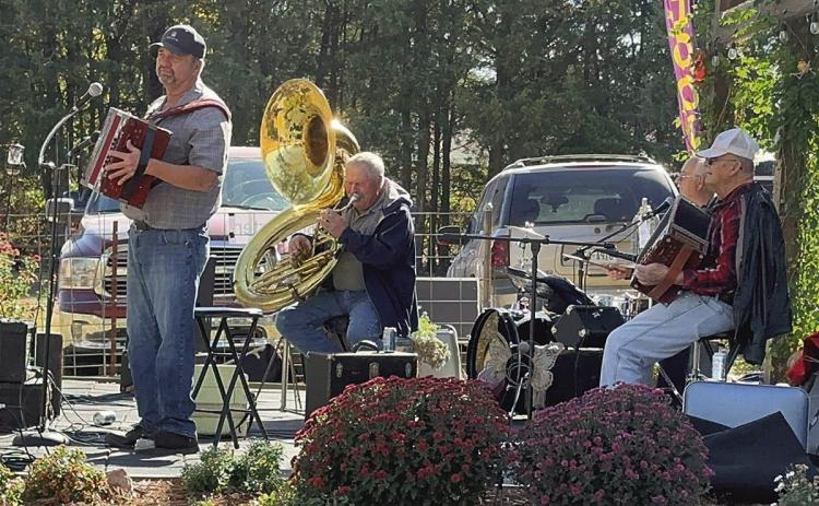 Greg Blecha Trio performed at Slim’s Pickins Oktoberfest