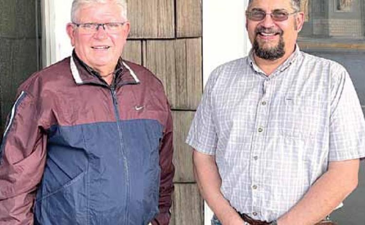 The new Pawnee City Councilmen are Bruce Haughton and Donnie Fisher. Ray Kappel/Republican