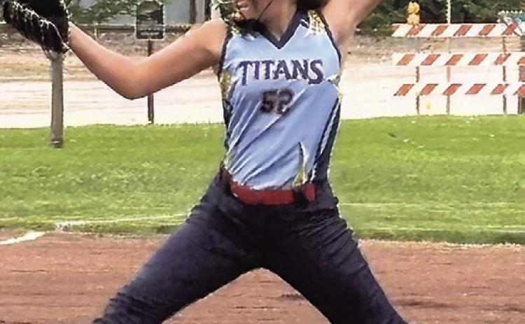 Monarrez Pitches for Traveling Team