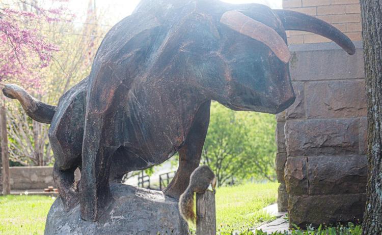 A conversation between the squirrel and the bull