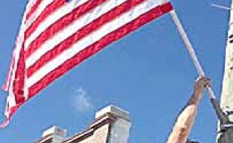 New flags in Steinauer